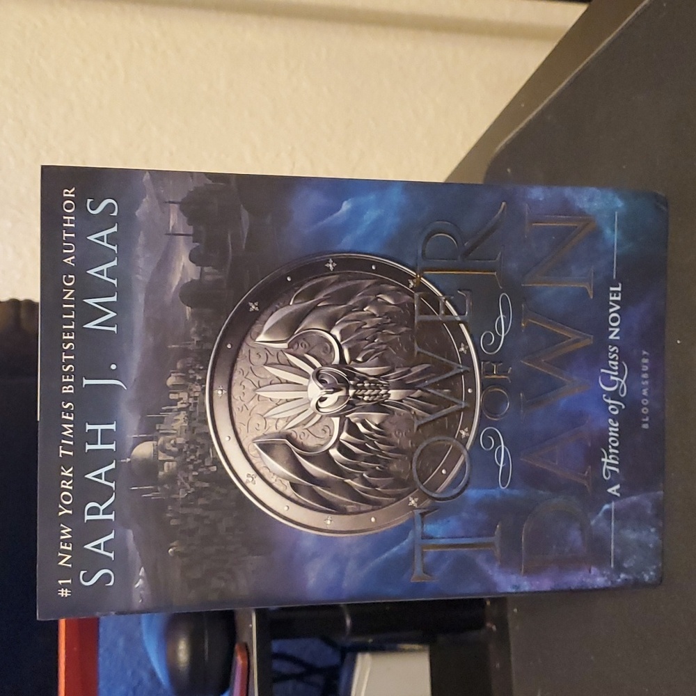 Hard Cover Tower of Dawn by Sarah J Maas. Original Cover Art 🎨